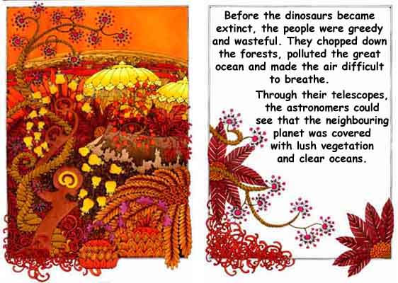 Martian forest