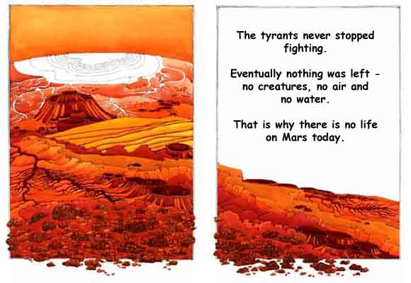 no life on Mars