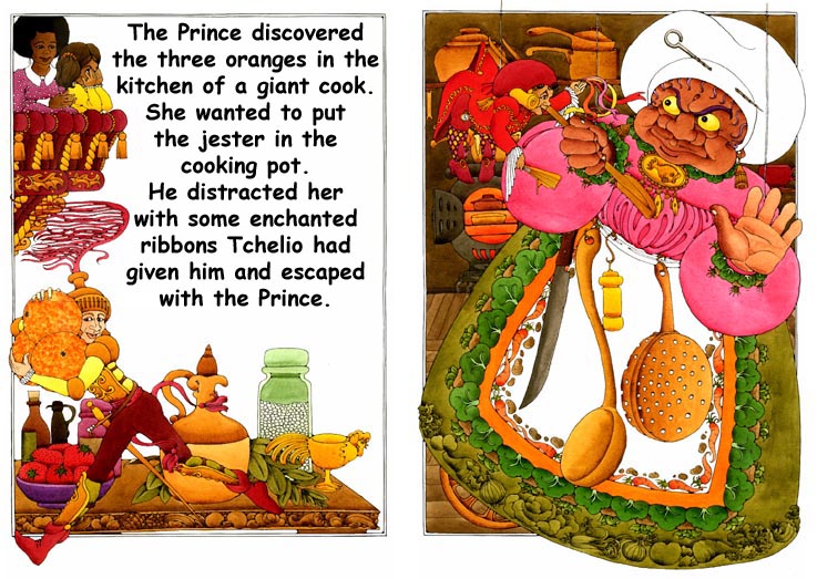 Prince steals the oranges